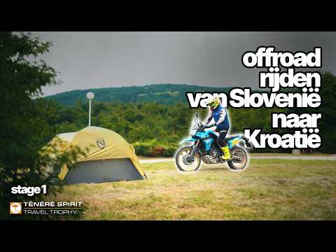 Offroad van Slovenië naar Kroatië | Tenere Spirit Travel Trophy | 4K | Uncut